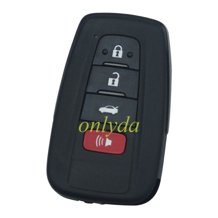 C3 Smart for Toyota COROLLA  3+1 button remote key with 434mhz with FSK with AES 4A chip