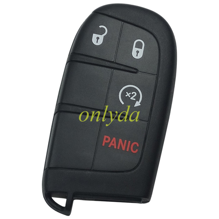 For OEM Dodge 3+1 button remote key with 434MHZ with 7953chip/46chip