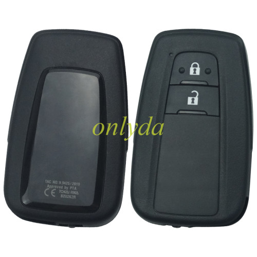 UM Smart for Toyota COROLLA 2 button remote key with 434mhz with FSK with AES 4A chip