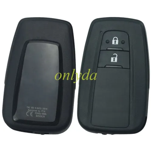 UM Smart for Toyota COROLLA 2 button remote key with 434mhz with FSK with AES 4A chip