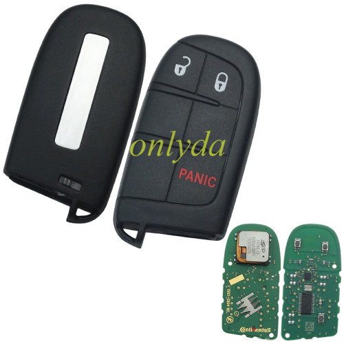 For OEM Dodge 2+1 button remote key with 434MHZ with 7953chip/46chip