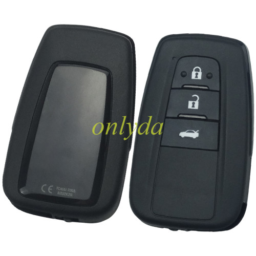 C1 Smart for Toyota COROLLA 3 button remote key with 434mhz with FSK with AES 4A chip