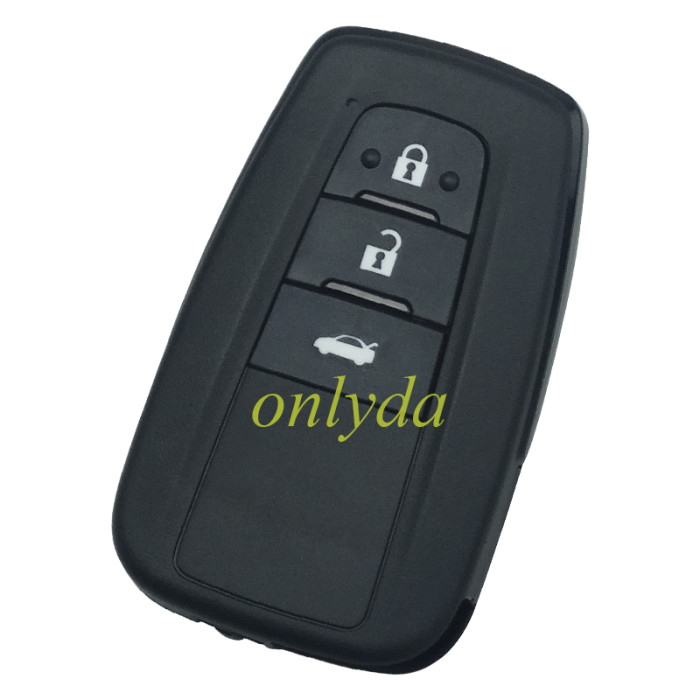 C1 Smart for Toyota COROLLA 3 button remote key with 434mhz with FSK with AES 4A chip