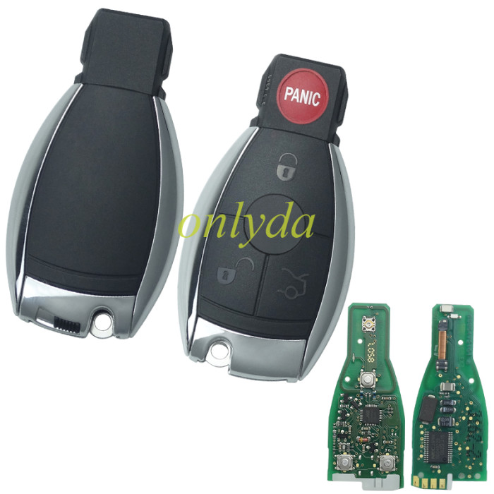 For OEM Benz 3+1button remote key with 315mhz FCCID:KR55WK49031  CAN:267T-5WK49031   CETS/0968/0305/R