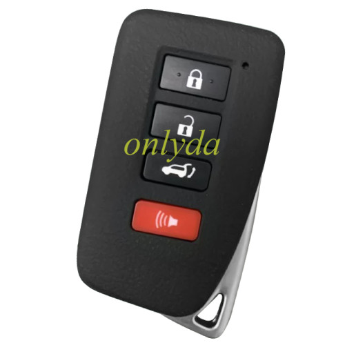 For Toyota 3+1 button remote key HYQ14FBB 0010 # & 8A 314mhz / 312mhz