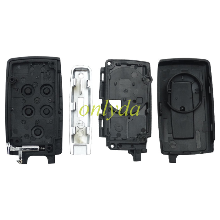 For KYDZ Brand Landrover  smart freelander  4+1 button remote with 315MHZ/434MHZ with  HITAG-PRO(ID49) chip aftermarket 2017-2020 years                           JLR:JK52-15K601-BG(JK52-15K601-XX)  LERA:5AVC13F0