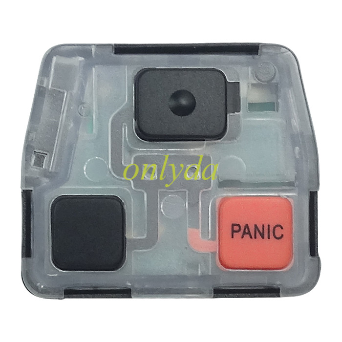 For Toyota 2+1 button remote key  60010/60140/48040 314.4MHz USA Model FCC ID:HYQ1512V 1998-2002 LX470 2003 - 2008 LX470 2003 - 2009 GX470 1998-2002 Landcruiser