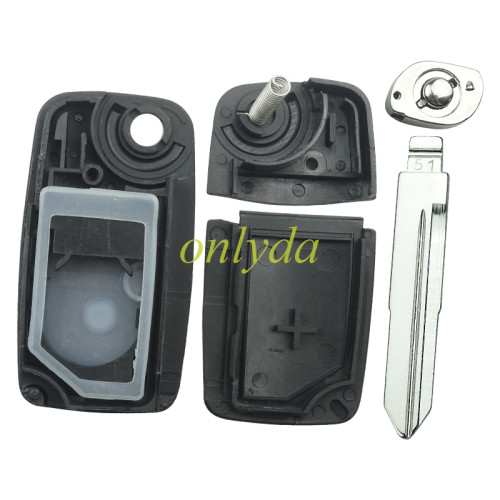 For Chery 2 button  remote key blank