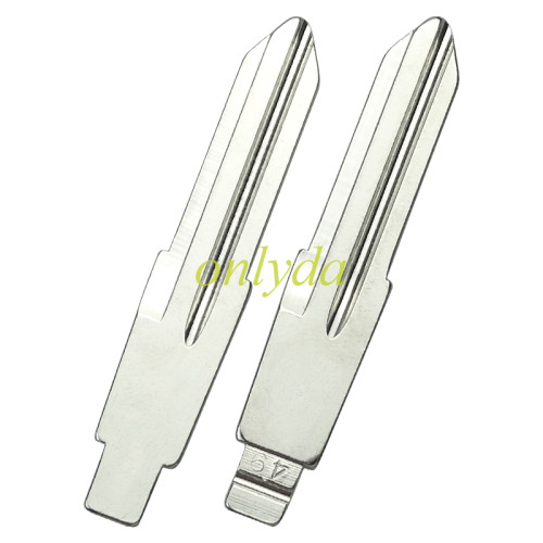 KEYDIY brand key blade 49# HU46 for Opel(left slot)
