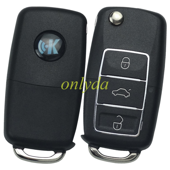 Standare remote key B01-Luxury 3 button remote key for KDX2 and KD Max to produce any model  remote