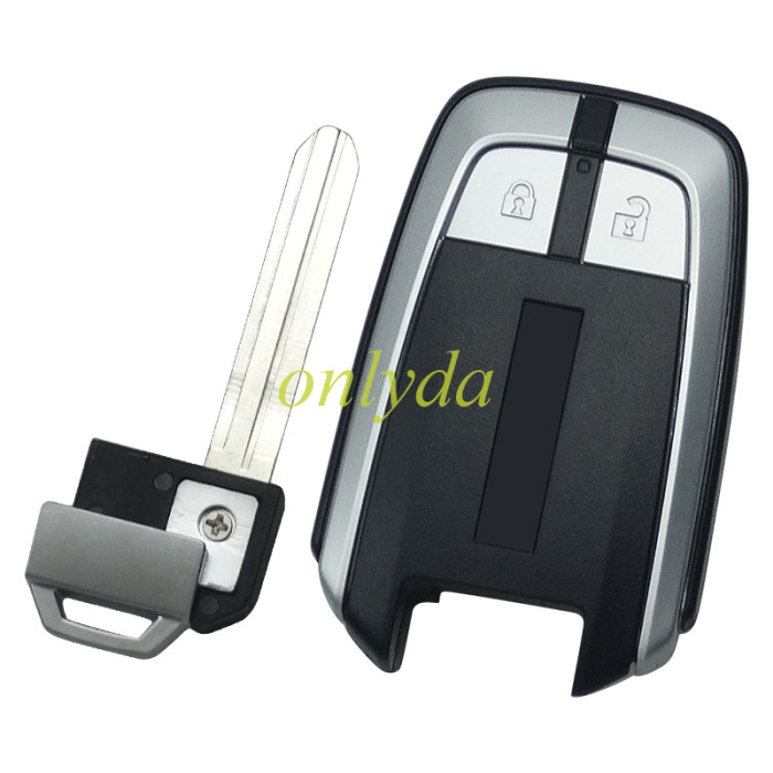 For  ISUZU OEM 2 button remote key with 434mhz(the remote has the 49chip, the blade has the 7936chip)