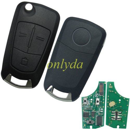 For Opel 3 buttonre remote key with 434mhz with 7946 chip