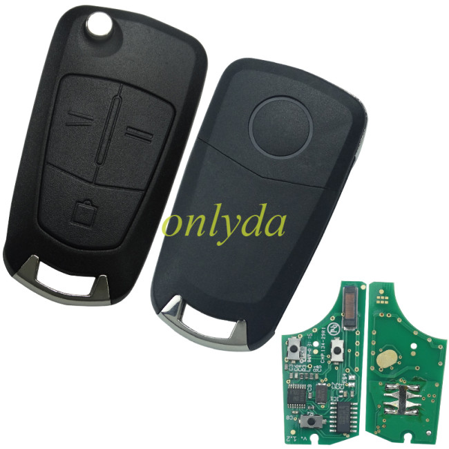 For Opel 3 buttonre remote key with 434mhz with 7946 chip