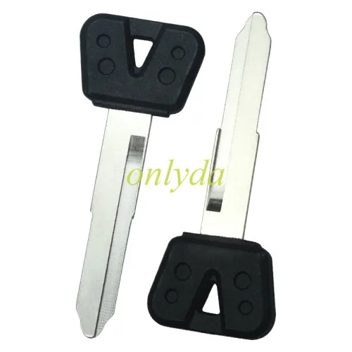 For Yamaha motorcycle key blank with left blade,with unremovable printed badge