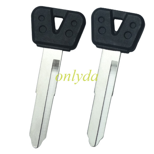 For Yamaha motorcycle key blank with left blade,with unremovable printed badge