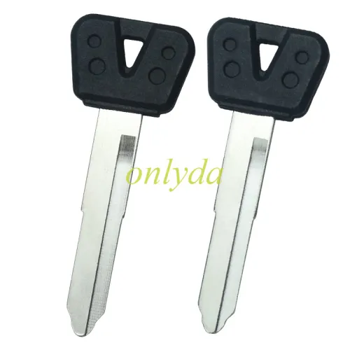 For Yamaha motorcycle key blank with left blade,with unremovable printed badge