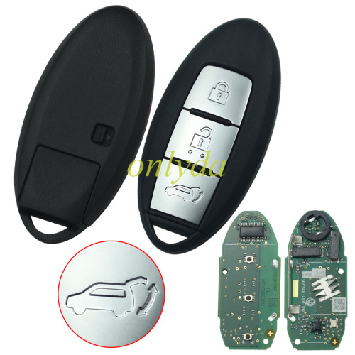 For S180144103 101 Smart Key For Nissan X-Trail (Japan Model) 315MHz FSK PCF7953M / HITAG AES / 4A CHIP S180144103 S180144101 P/N: 285E3-4CE0C
