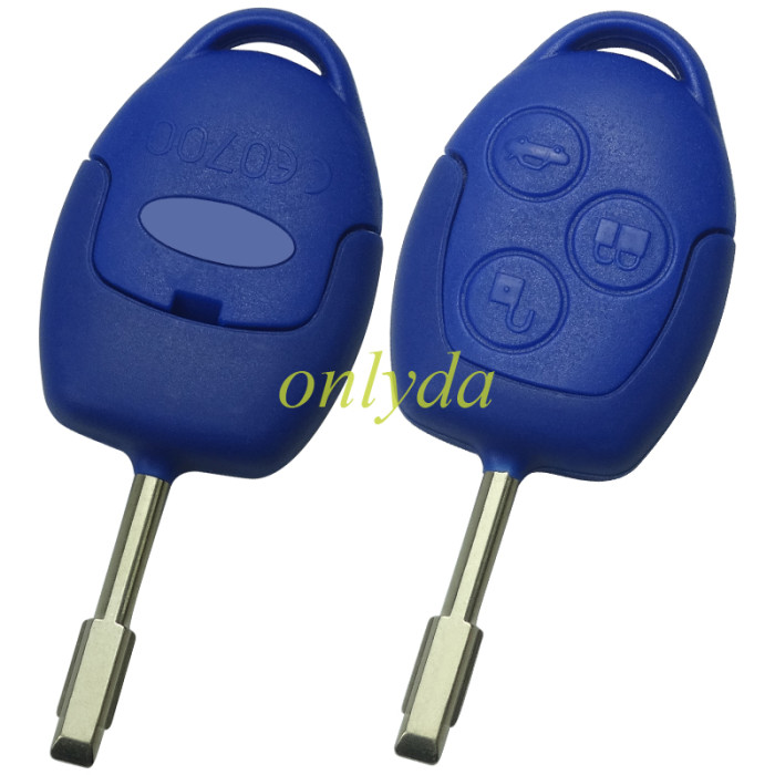 For Ford Transit blue remote key with 434mhz with 4D chip FCCID:6CIT15K601 AG AG