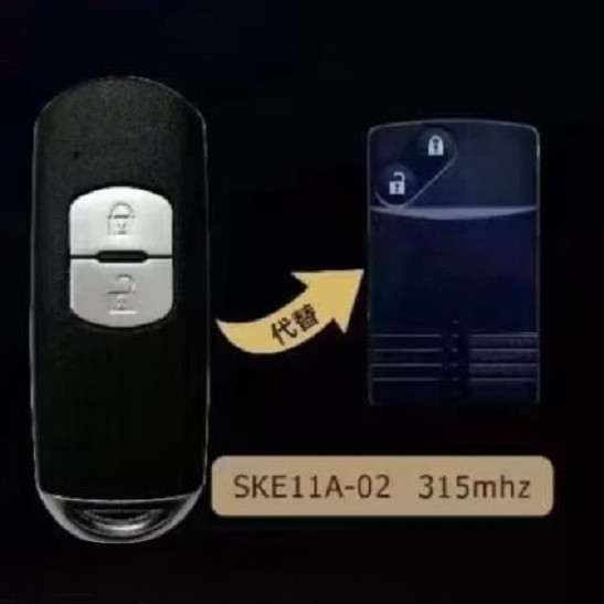 For kydz brand  Mazda 6 keyless 2 button modified remote With 315mhz,PCB SKE11A-02