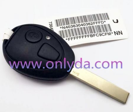OEM BMW mini 2 button  remote key with 434mhz with PCF7930 chip (ID33)