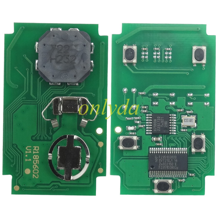 2019-2020 ChevroletSilverado /5-Button Smart Key w/Tailgate / PN:13508398 / HYQ1EA 434 Mhz