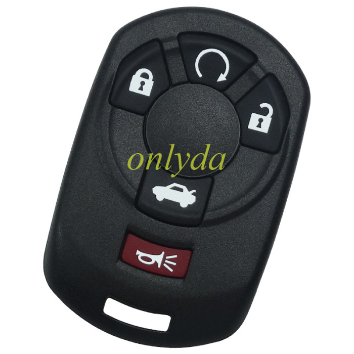 For Cadillac STS 2005-2007  5 button keyless remote key with 315MHZ FCCID ;M3N65981403 IC;267F65981403