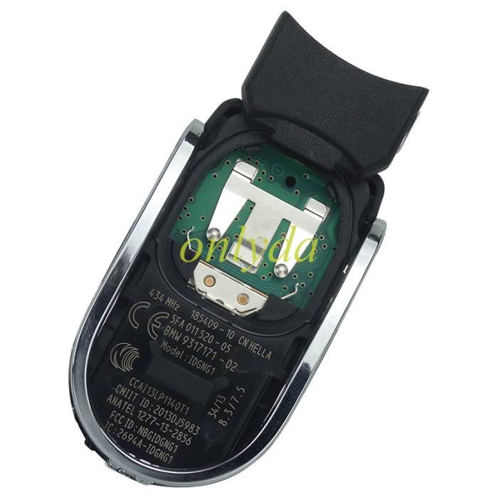 For BMW Mini Cooper 4 button Mini keyless remote key with 434mhz with PCF7953P chip