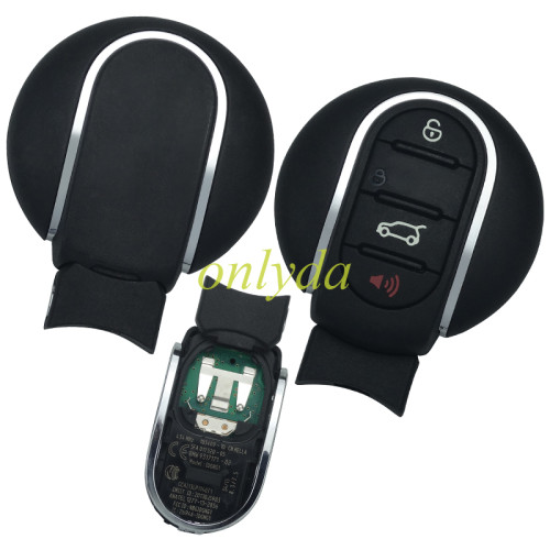 For BMW Mini Cooper 4 button Mini keyless remote key with 434mhz with PCF7953P chip