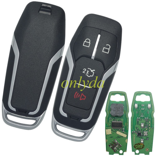 2015-2017 Ford / 4-Button  / ASK 315 /434/868/902MHz  / 49 CHIP  PN: 164-R8109 /   FCCID:  M3N-A2C31243800 A2C97478501           IC:7812A-A2C31243800 FR3V-15K601-JB    RLVCOA213-1448, pls choose frequency