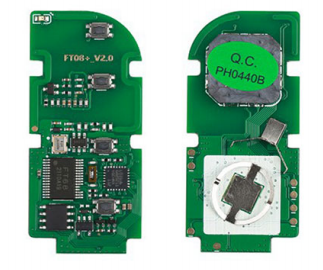 For Lexus 4 Button keyless 312-314mhz/315mhz/433-434mhz Switchable 8A Chip For Lexus ES300h ES350 Smart Key FT08-PH0440B