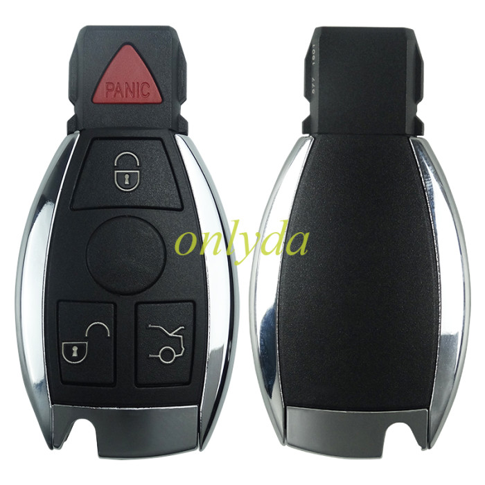 For Benz 3+1 button remote  key with 315MHZ/433MHZ