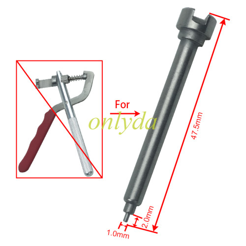 flip key pin used for flip remote key, the bottom is short