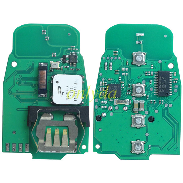 For Audi 3 button keyless remote key Audi A6, A8, Q3,Q5,Q7,  NXP  FCF7945AC1500 CMK008 05 Tn61638