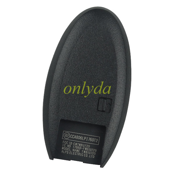 For NISSAN remote key with 315mhz 46chip（can replace most of nissan keyless remote) FCCID:CWTWBU735 /CWTWBU729  IC NO:1788D-FWBIU735