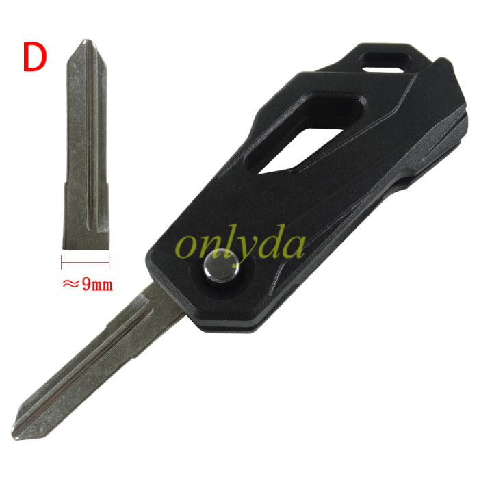 For KAWASAKI motorcycle key blank with blade(please choose the blade)