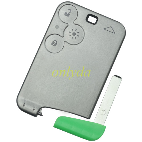 For   Renault  Velsatis  3 button key blank with Velsatis words badge