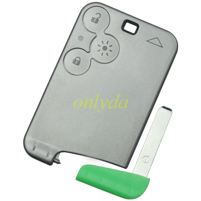 For   Renault  Velsatis  3 button key blank with Velsatis words badge