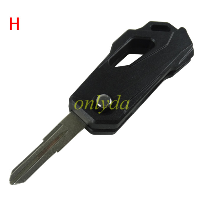 For KAWASAKI motorcycle key blank with blade(please choose the blade)