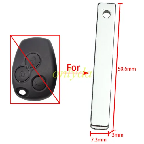 For Renault VA2 key  blade  OEM remote key