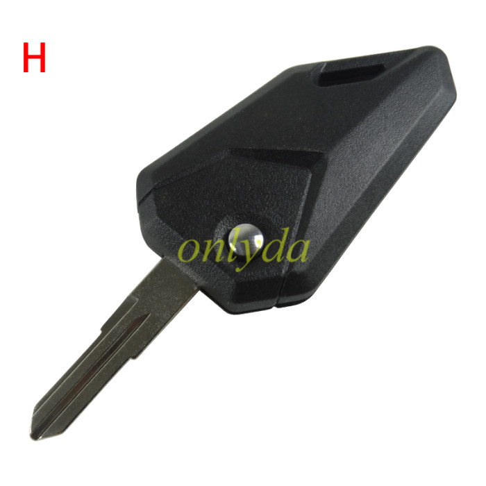 For KAWASAKI motorcycle key blank with right blade ,use  Honda ,yamaha  ,Kawasaki（please choose the blade)