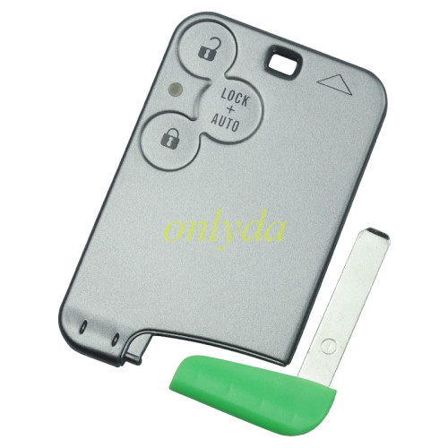 For   Renault Laguna 3 button key blank NO LOGO