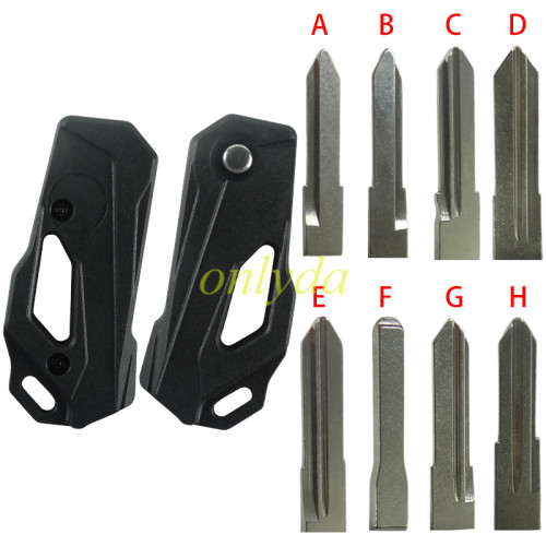 For KAWASAKI motorcycle key blank with blade(please choose the blade)