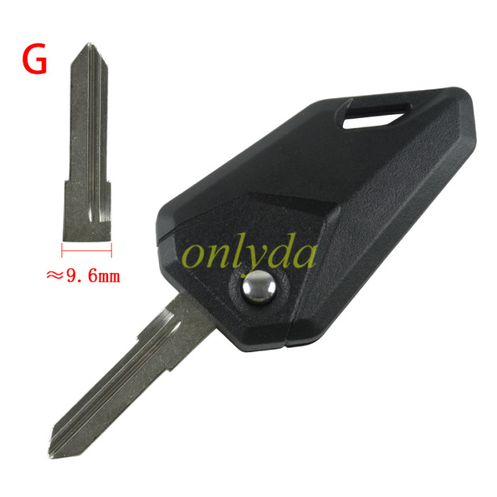 For KAWASAKI motorcycle key blank with right blade ,use  Honda ,yamaha  ,Kawasaki（please choose the blade)