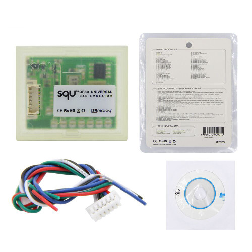 SQU OF68 Universal Car Emulator SQU OF68 Car Emulator Signal Reset Immo Programs Place ESL Diagnostic Seat Occupancy WITH of 80