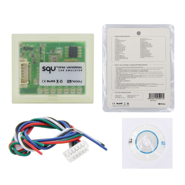 SQU OF68 Universal Car Emulator SQU OF68 Car Emulator Signal Reset Immo Programs Place ESL Diagnostic Seat Occupancy WITH of 80