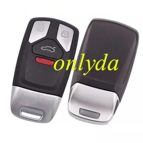 Audi-R12B-original-low Uninitialized unKeyless Audi Q7 3+1 button remote key 434mhz OEM remote for Audi A4 A5 Q7 TT 2016-2023 Smart models (4M0959754AA) 4103 36160000213258007 H40/151128/07S 16444