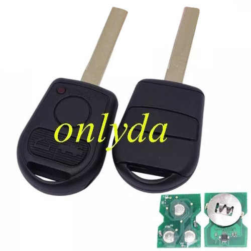 For BMW remote key With 3 button the blade is 2 track with 315mhz/433mhz