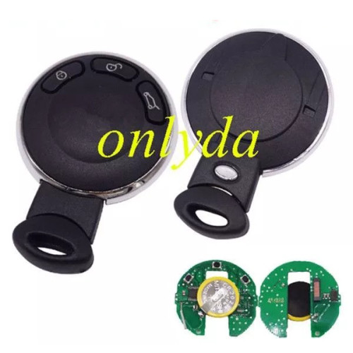 KYDZ Brand BMW Mini 3 button remote key with 868mhz/315mhz/433Mhz 7945chips