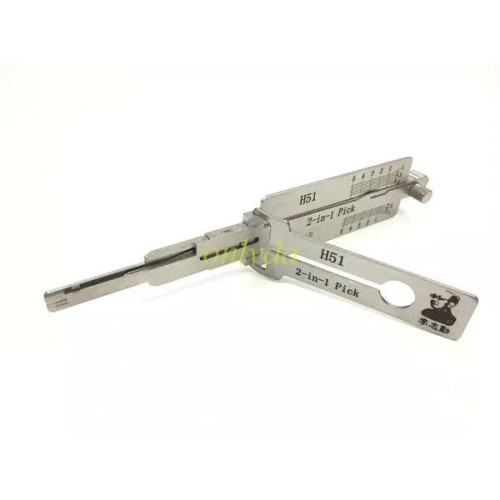 For H51 lishi 2 in 1 decode and lockpick for Ford