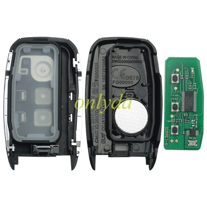 For KIA Niro Smart Key Remote Blade 20163Button 433MHz 95440-G510047chip